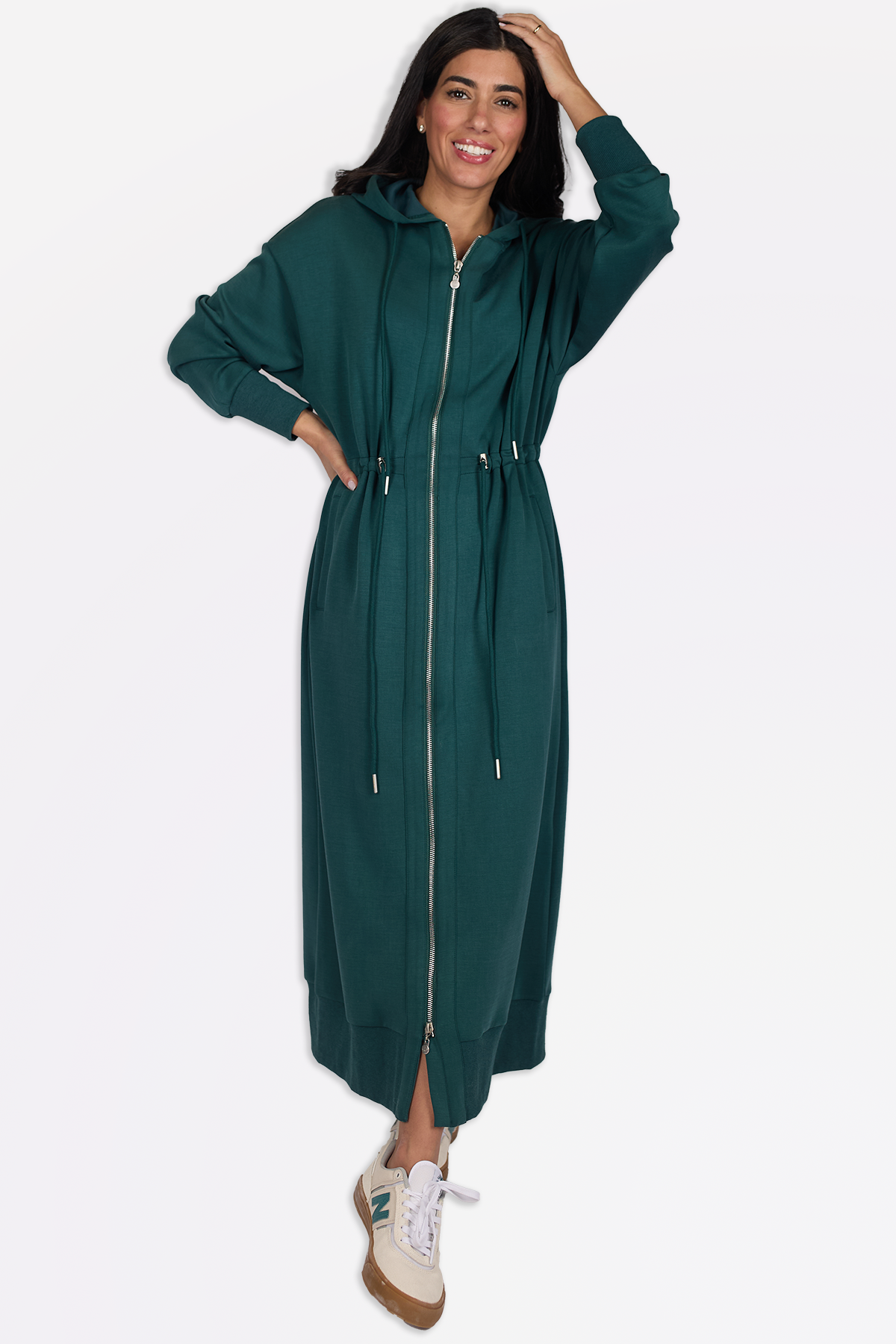 MINA DRESS (DARK GREEN)