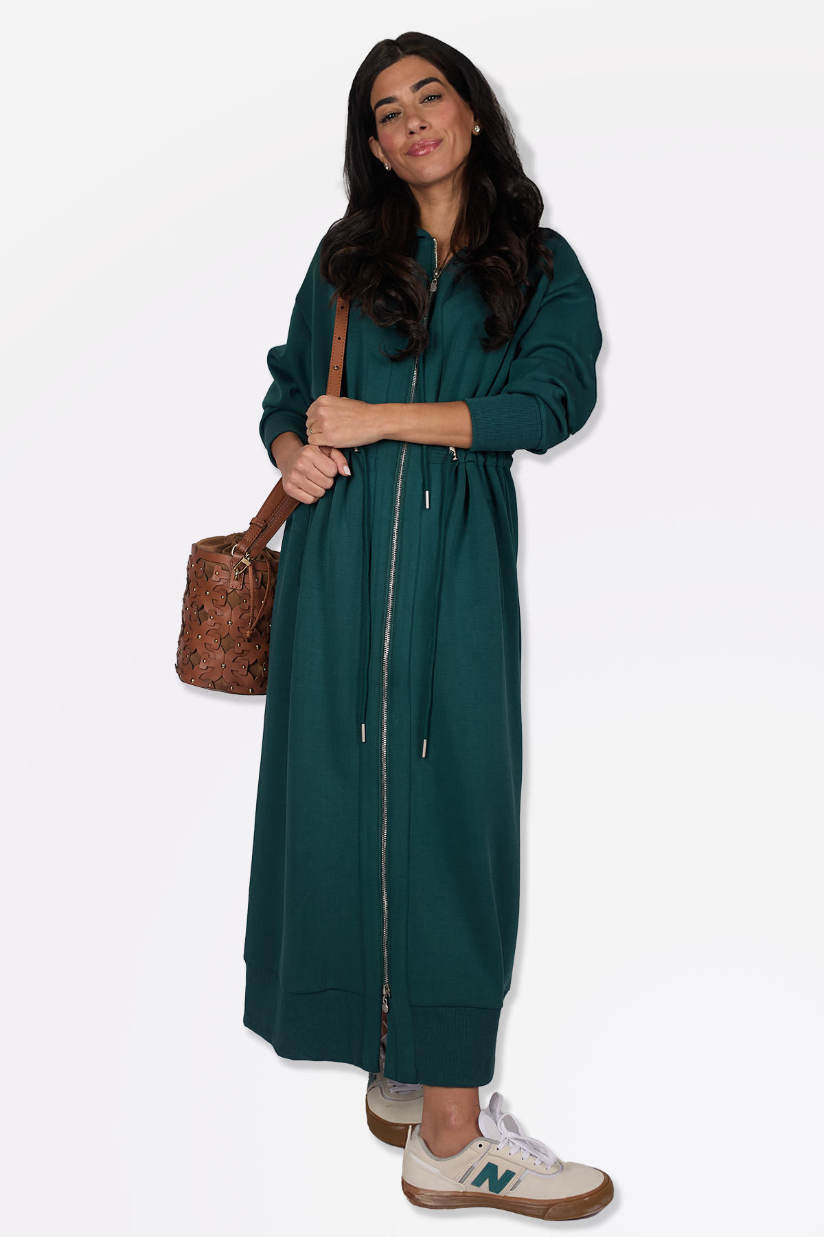 MINA DRESS (DARK GREEN)