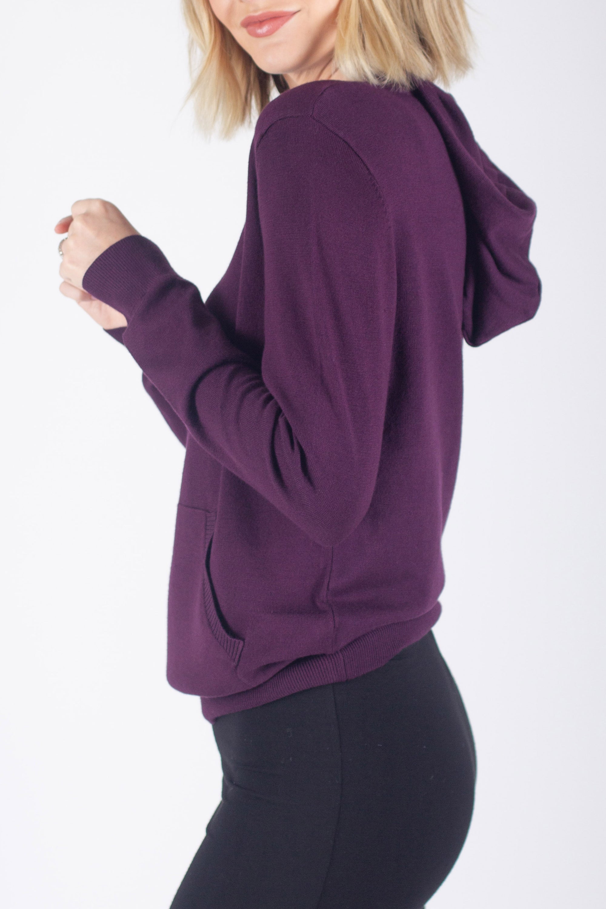 LIA SWEATER (PURPLE) - Yakira Bella