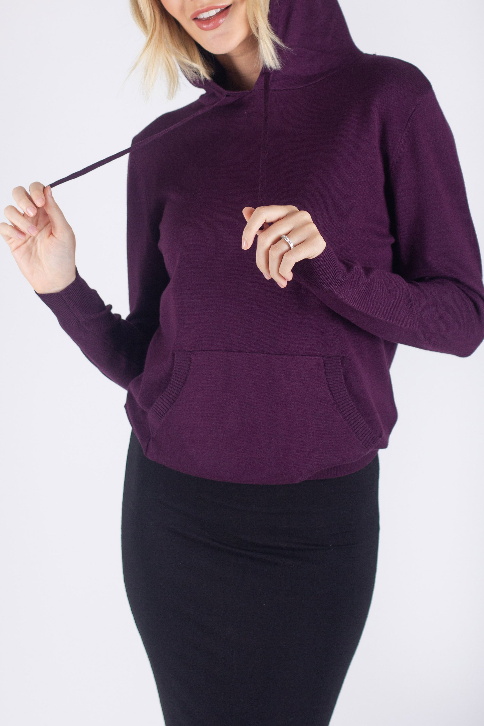 LIA SWEATER (PURPLE) - Yakira Bella