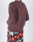 OVERSIZED SWEATER (BROWN) - Yakira Bella