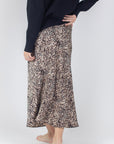 ISA SKIRT (BROWN) - Yakira Bella