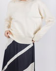 OVERSIZED SWEATER (OFF WHITE) - Yakira Bella