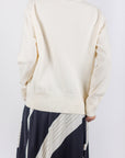 OVERSIZED SWEATER (OFF WHITE) - Yakira Bella