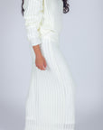 KENDALL SKIRT (OFF WHITE) - Yakira Bella