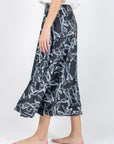 DAKOTA SKIRT (BLACK/WHITE) - Yakira Bella