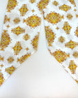 HAIR SCARF (YELLOW PATTERN) - Yakira Bella