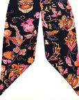 HAIR SCARF (BLACK FLOWER/PINK) - Yakira Bella