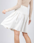 SHELBY SKIRT 23" (IVORY)