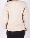 CREWNECK SWEATSHIRT (BEIGE)