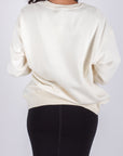 OVERSIZED CREWNECK SWEATSHIRT (IVORY)