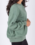 OVERSIZED CREWNECK SWEATSHIRT (GREEN)