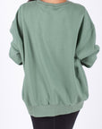 OVERSIZED CREWNECK SWEATSHIRT (GREEN)