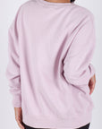 OVERSIZED CREWNECK SWEATSHIRT (LIGHT LILAC)