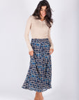 SYLVIE SKIRT (NAVY)