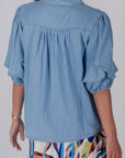 CASEY TOP (CHAMBRAY) - Yakira Bella