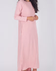 REESE DRESS LONG SLEEVE (PINK) - Yakira Bella