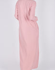 REESE DRESS LONG SLEEVE (PINK) - Yakira Bella