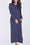 REESE DRESS LONG SLEEVE (NAVY) - Yakira Bella