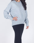 OVERSIZED SWEATER (BLUE) - Yakira Bella