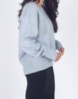 OVERSIZED SWEATER (BLUE) - Yakira Bella