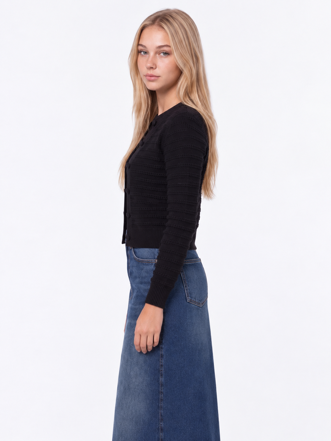 Lucca Cardigan (Black)
