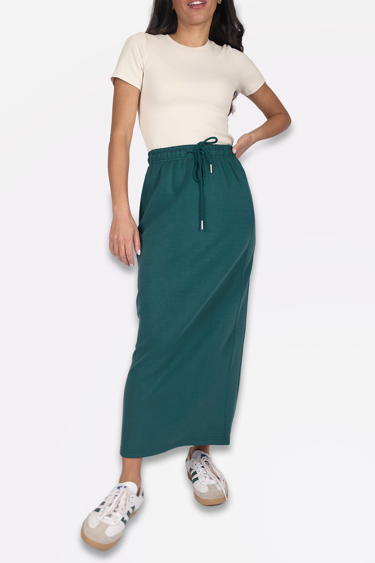 MINA SKIRT (DARK GREEN)