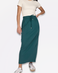 MINA SKIRT (DARK GREEN)