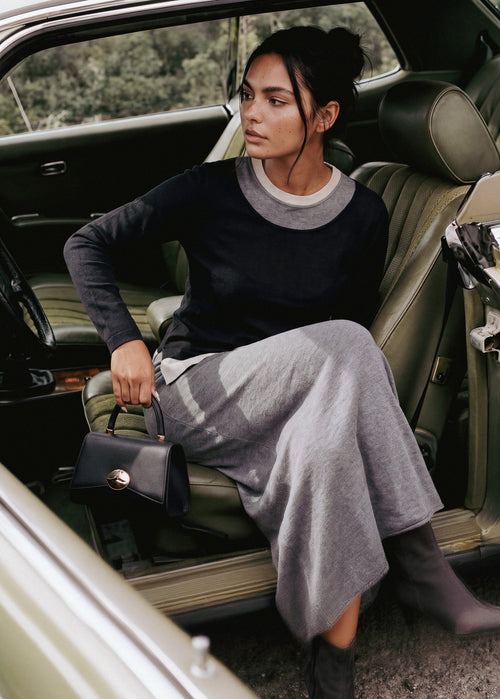 Carine Dress (Grey)