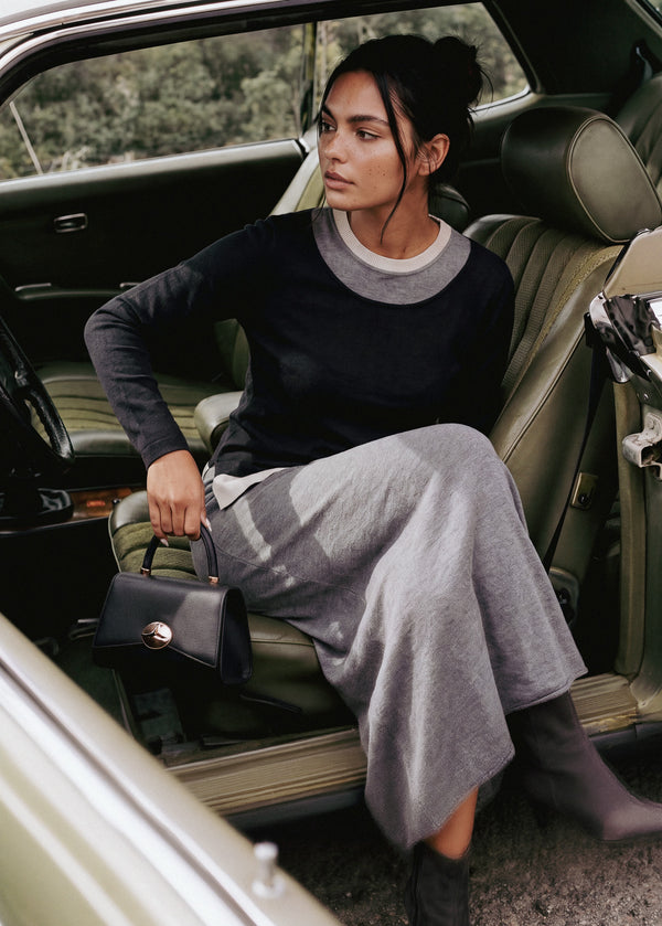 Carine Dress (Grey)