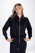 Mina Zip Up Jacket (Black)