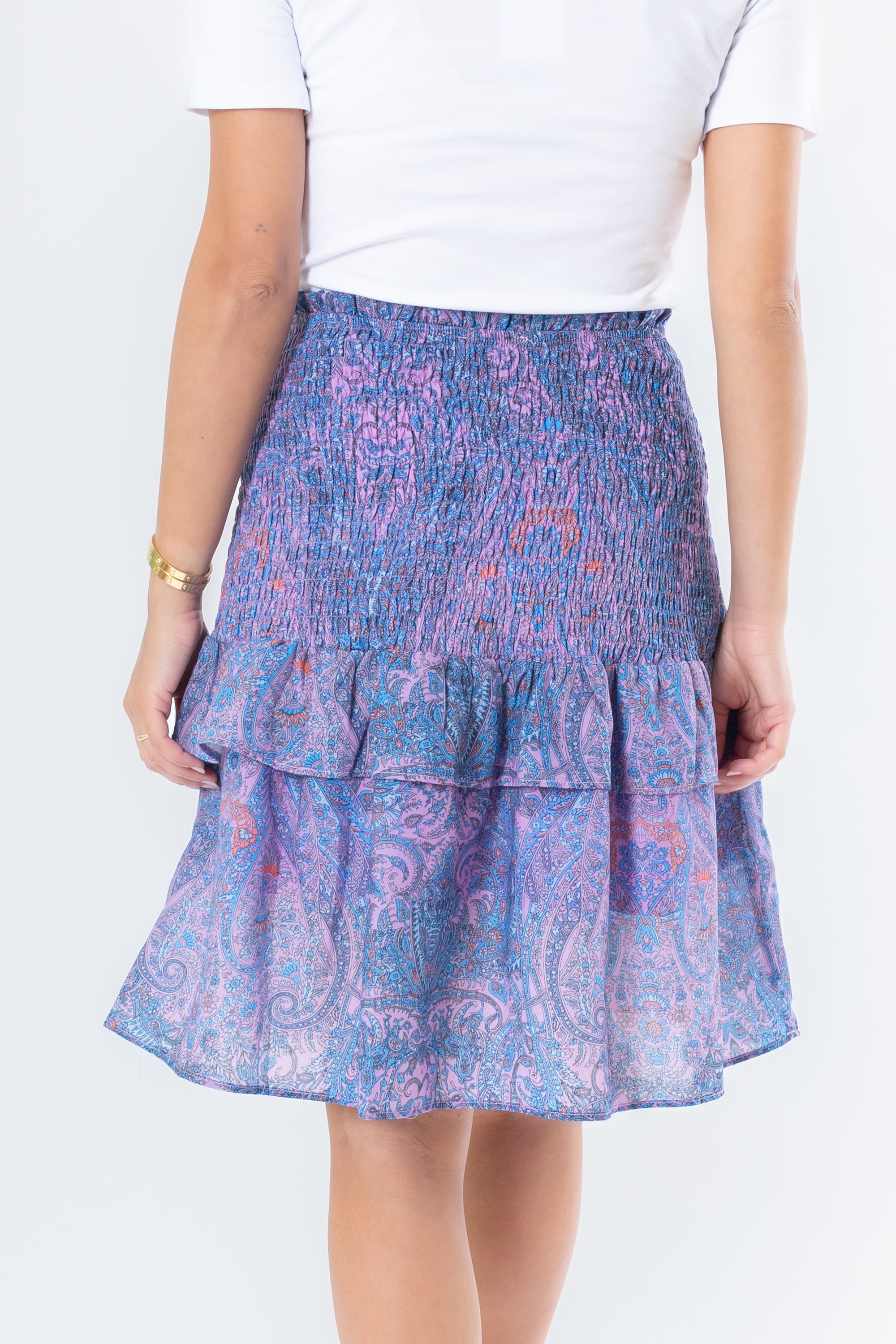EMILY SKIRT (LILAC/NAVY) 23&quot;