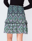 EMILY SKIRT (GREEN/MULTI) 20"