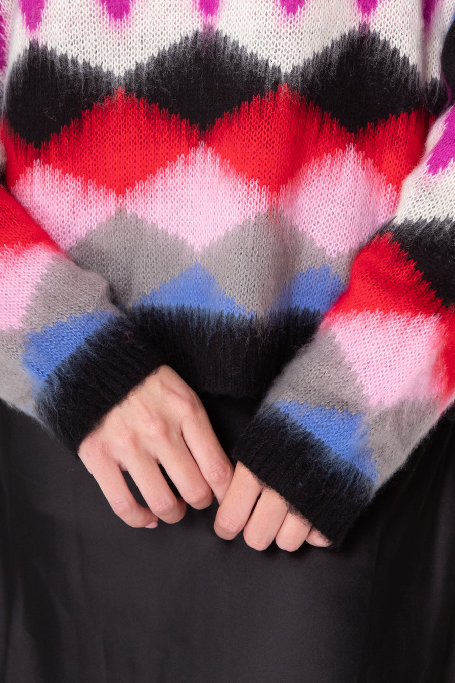 MADISON SWEATER (Blue Multi)