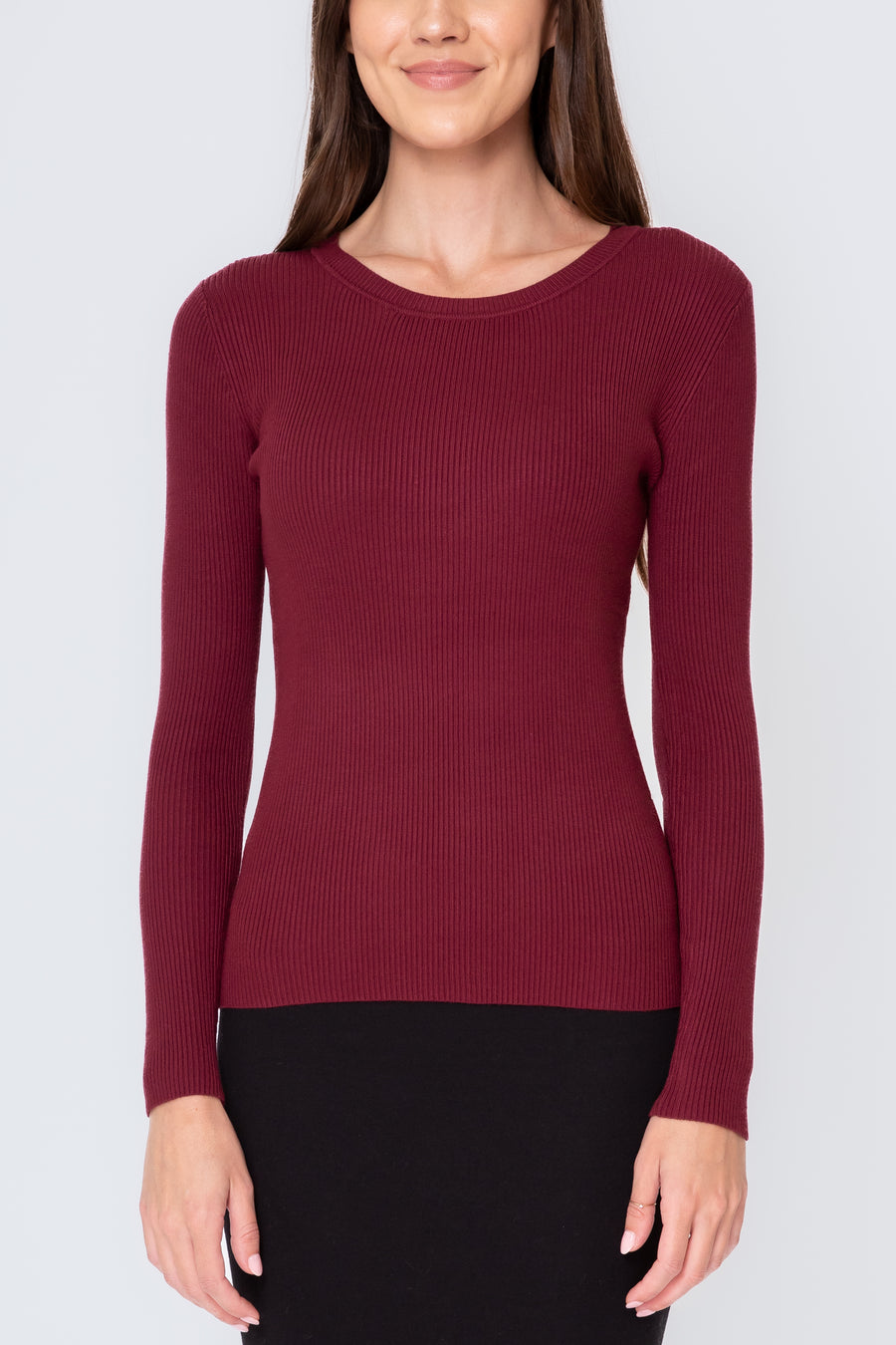 BRISA TOP (Burgundy)