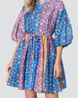 SARI DRESS (Patchwork) 36" & 42"- Final Sale