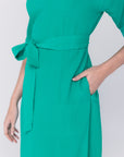 ELLA DRESS (KELLY GREEN) 42"