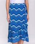 EMERSON SKIRT (BLUE PATTERN)