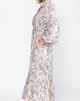 ALICE DRESS Long Sleeve (IVORY FLOWER)