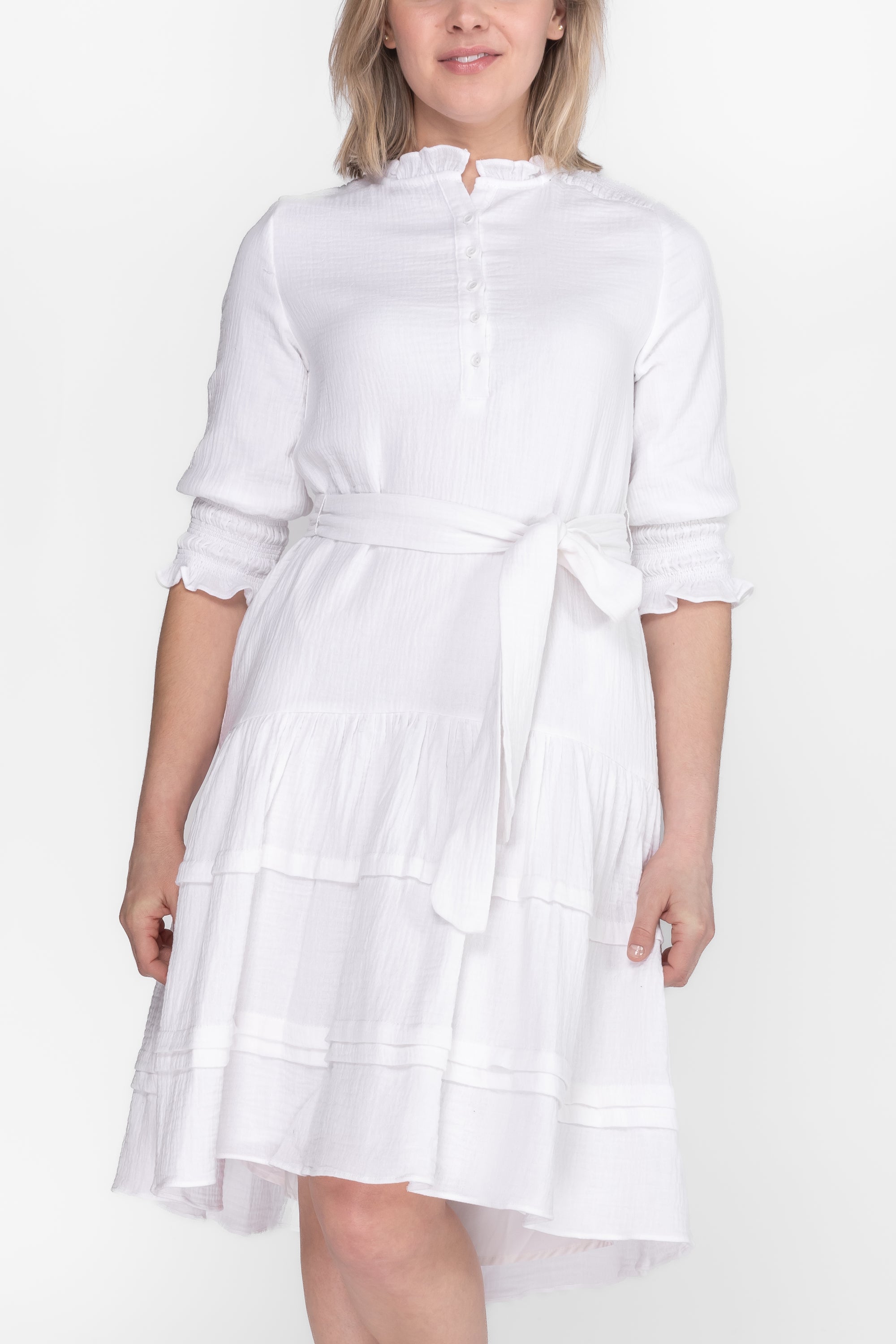 ABBY DRESS (WHITE)