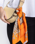 SQUARE HEAD SCARF (ORANGE)