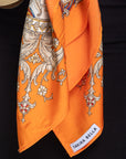 SQUARE HEAD SCARF (ORANGE)