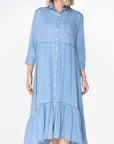 CAMILLE DRESS (CHAMBRAY)
