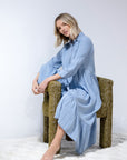 CAMILLE DRESS (CHAMBRAY)