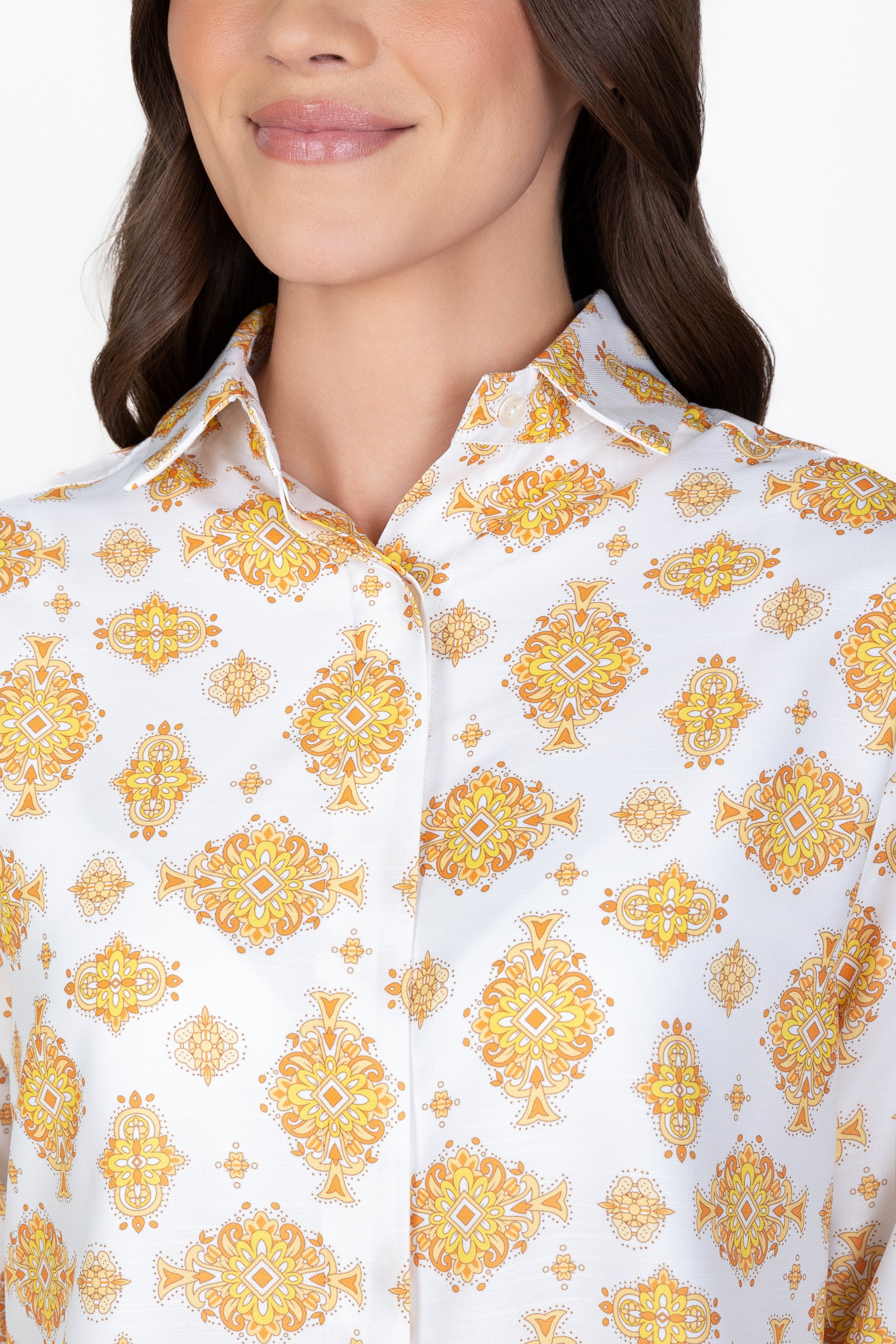 JAMIE TOP (YELLOW PATTERN)