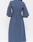 GABRIELLA DRESS (BLUE)