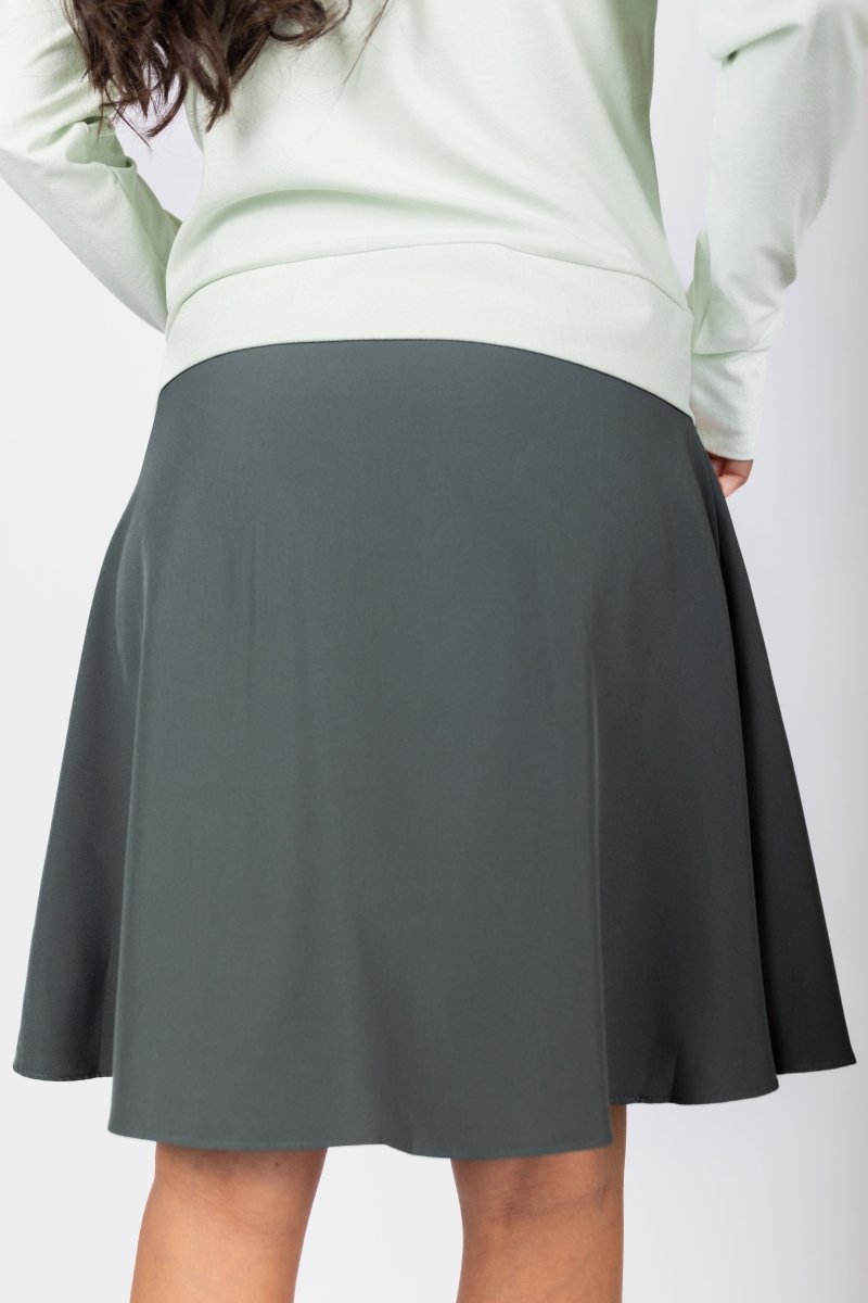 Achieve Skirt 20&quot; (Dark Green) - Skirt - Yakira Bella