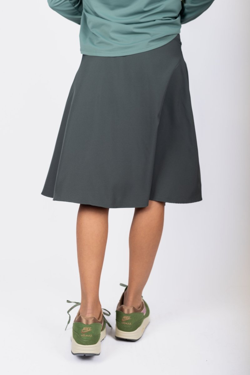 Achieve Skirt 23&quot; (Dark Green) - Skirt - Yakira Bella
