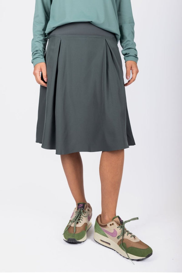 Achieve Skirt 23" (Dark Green) - Skirt - Yakira Bella