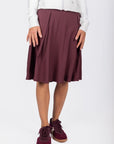 Achieve Skirt 23" (Plum) - Skirt - Yakira Bella